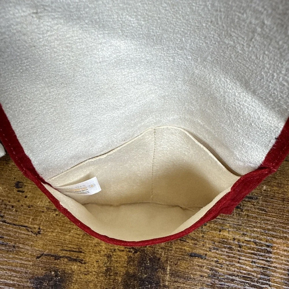 Cartier Red Velvet Service Watch Pouch w/ Pillow – Authentic Service Case – EUC